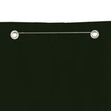 Balcony Screen Dark Green 80x240 cm Oxford Fabric