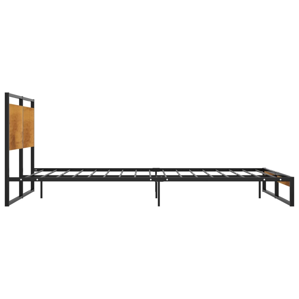 Bed Frame without Mattress Metal 120x200 cm