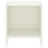 Bedside Cabinet White 35x30x40 cm Solid Pinewood