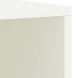 Bedside Cabinet White 35x30x40 cm Solid Pinewood