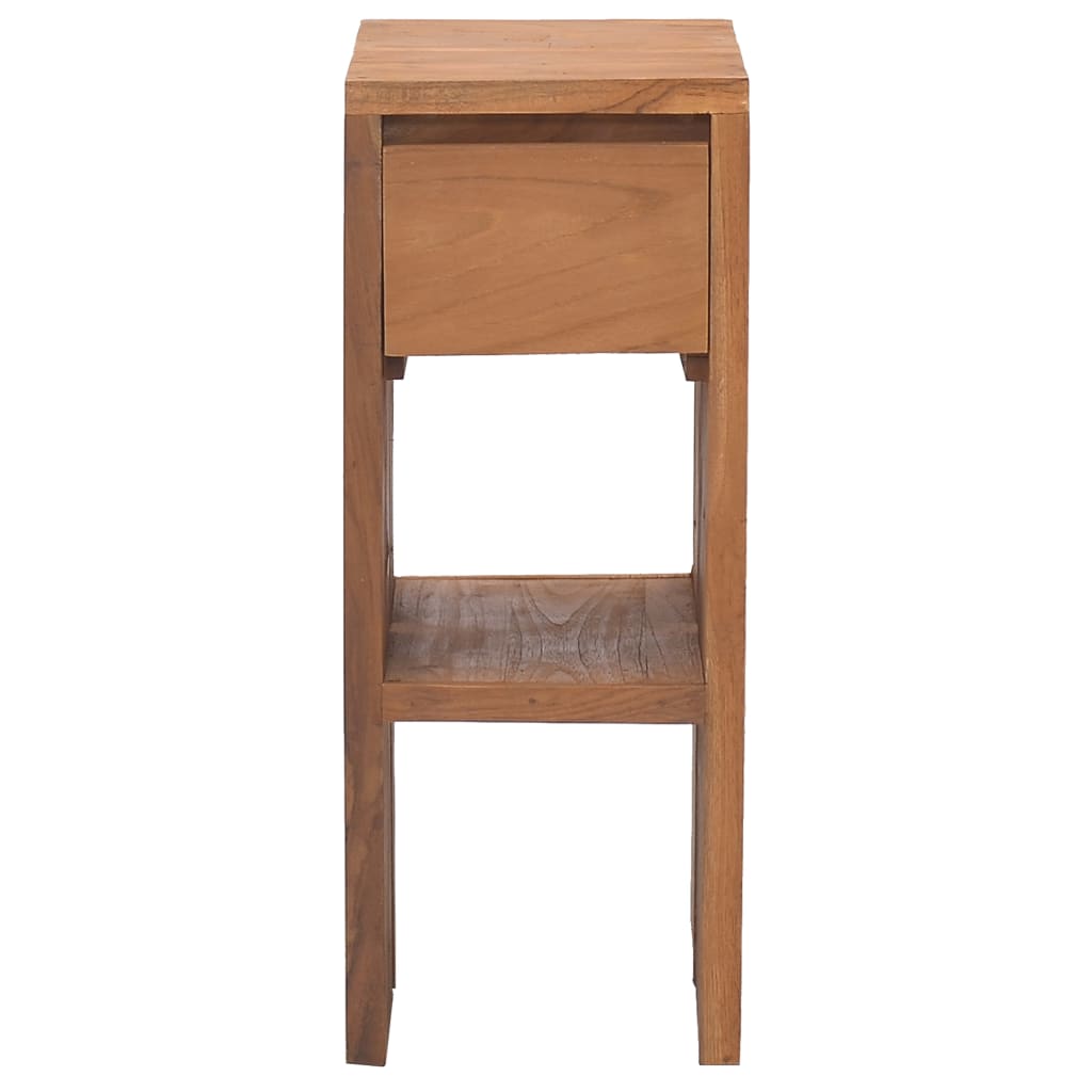 Bedside Cabinet 20x35x50 cm Solid Teak Wood