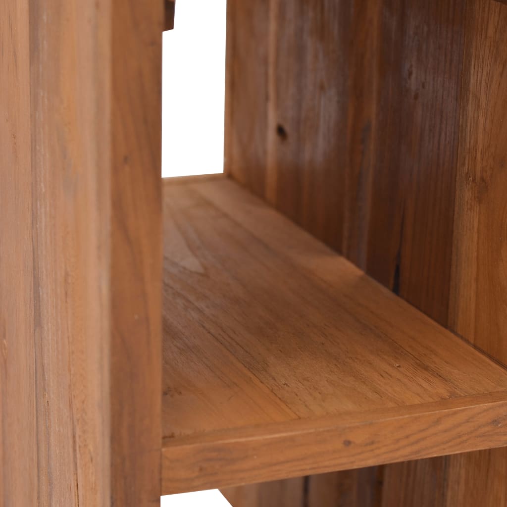 Bedside Cabinet 20x35x50 cm Solid Teak Wood