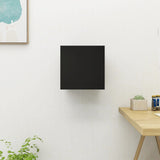 Wall Mounted TV Cabinet Black 30.5x30x30 cm