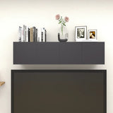 Wall Mounted TV Cabinets 4 pcs Grey 30.5x30x30 cm