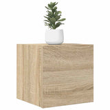 Wall Mounted TV Cabinet Sonoma Oak 30.5x30x30 cm