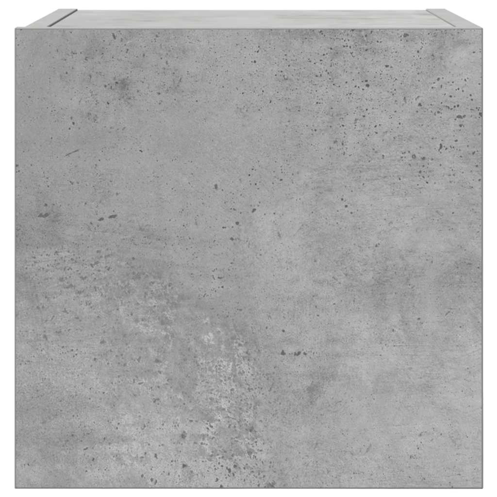 Wall Mounted TV Cabinet Concrete Grey 30.5x30x30 cm