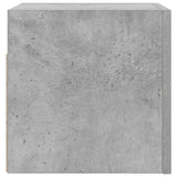 Wall Mounted TV Cabinet Concrete Grey 30.5x30x30 cm