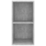 Wall-mounted TV Cabinet Concrete Grey 37x37x72 cm Engineered Wood