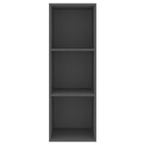 Wall-mounted TV Cabinet Grey 37x37x107 cm Engineered Wood