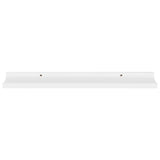 Wall Shelves 4 pcs White 60x9x3 cm