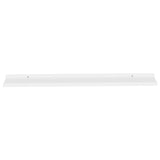 Wall Shelves 4 pcs White 115x9x3 cm