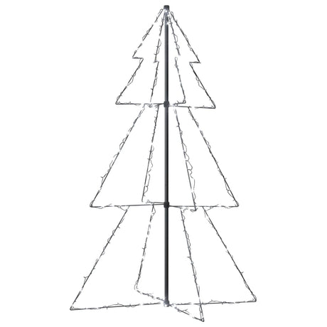 Christmas Cone Tree 200 LEDs Indoor and Outdoor 98x150 cm