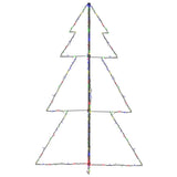 Christmas Cone Tree 200 LEDs Indoor and Outdoor 98x150 cm