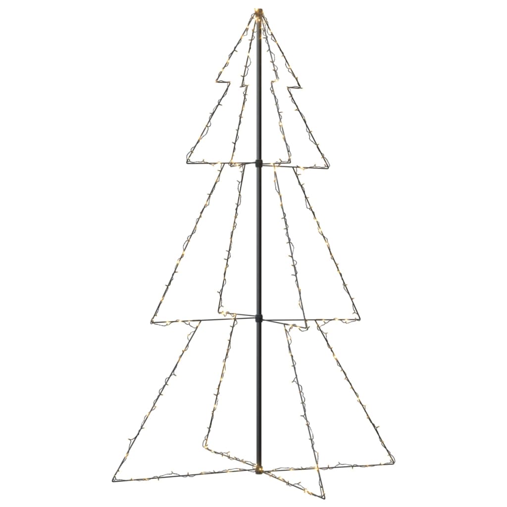 Christmas Cone Tree 240 LEDs Indoor and Outdoor 118x180 cm