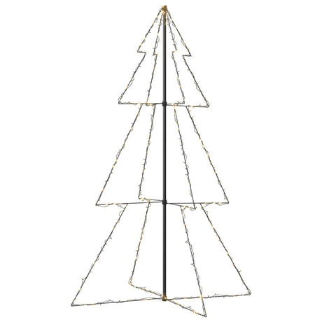 Christmas Cone Tree 240 LEDs Indoor and Outdoor 118x180 cm