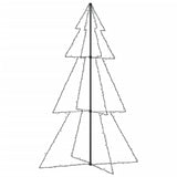 Christmas Cone Tree 240 LEDs Indoor and Outdoor 118x180 cm