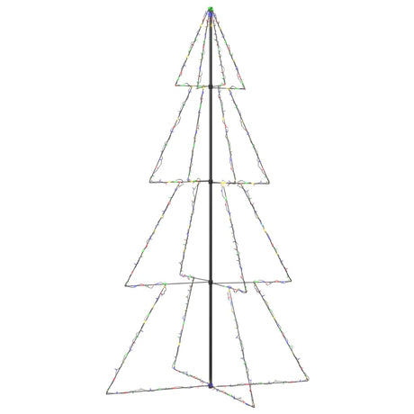 Christmas Cone Tree 360 LEDs Indoor and Outdoor 143x250 cm