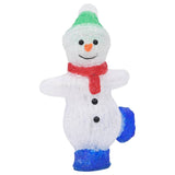 LED Christmas Acrylic Snowman Figure Indoor and Outdoor 30cm