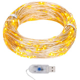 LED Micro Fairy String Lights 40m 400 LED Warm White 8 Function