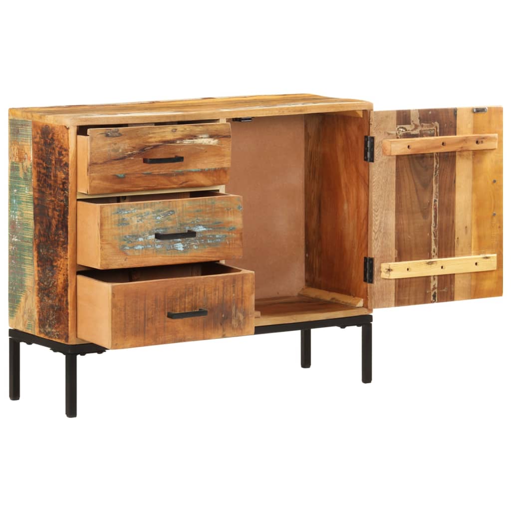 Sideboard 88x30x73 cm Solid Reclaimed  Wood