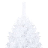 Artificial Pre-lit Christmas Tree with Ball Set White 180 cm PVC