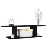 Wall Mounted TV Cabinet Black 103x30x26.5 cm