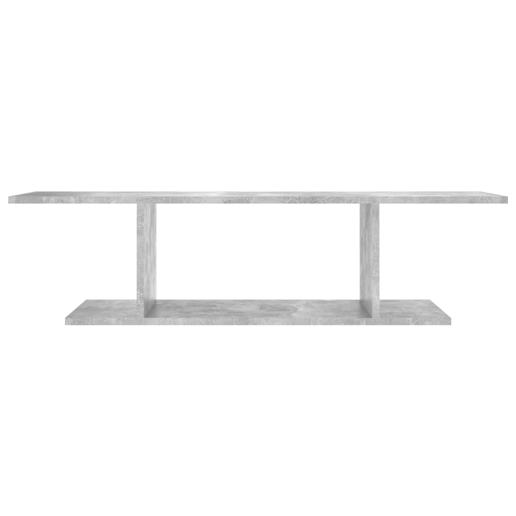 Wall Mounted TV Cabinet Concrete Grey 103x30x26.5 cm