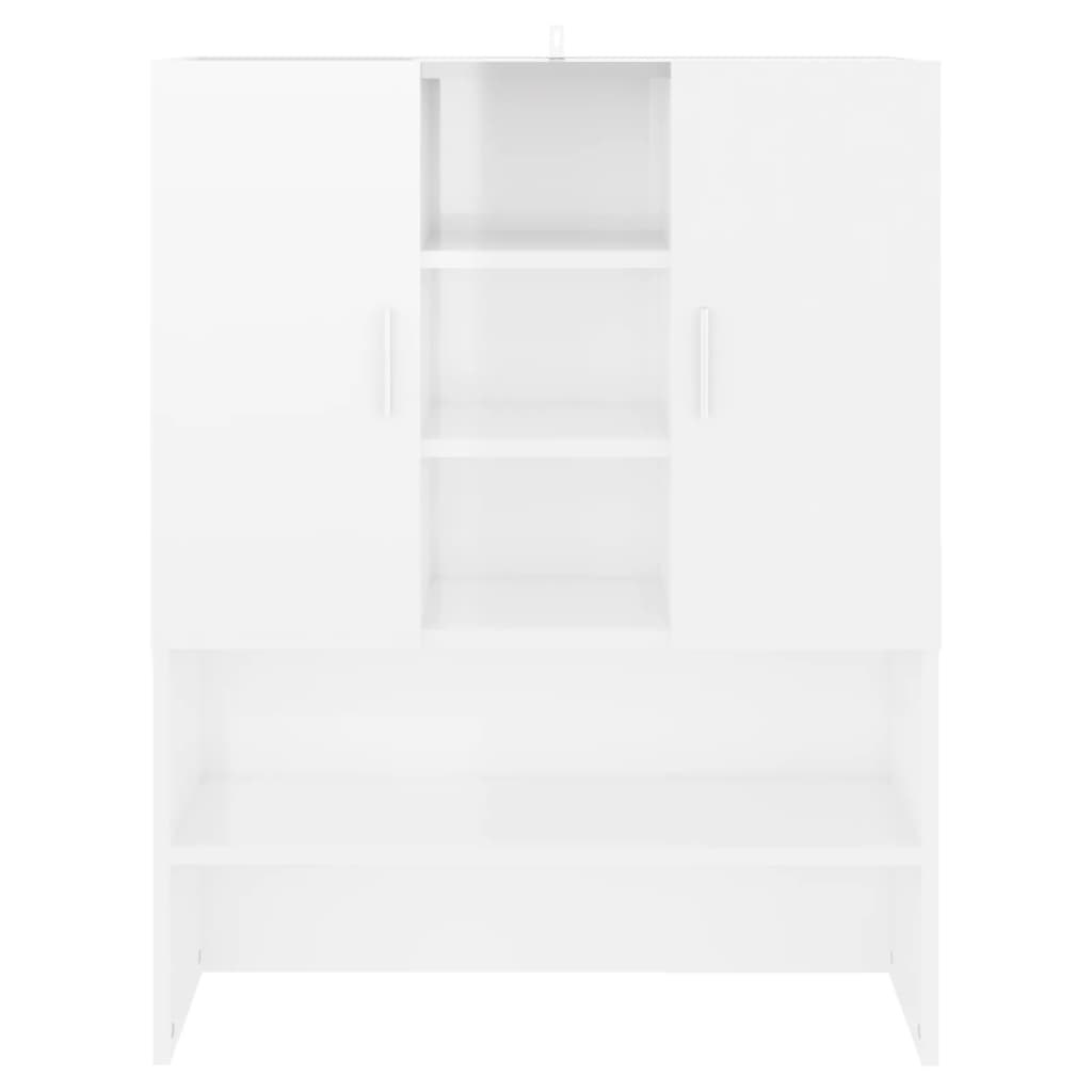 Washing Machine Cabinet High Gloss White