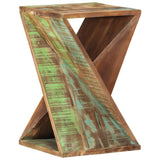 Side Table 35x35x55 cm Solid Wood Reclaimed