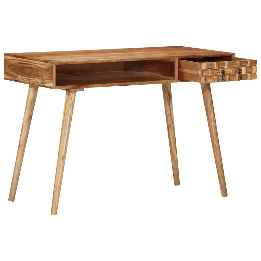 Writing Desk 110x50x76 cm Solid Wood Acacia