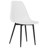 Dining Chairs 6 pcs White PP