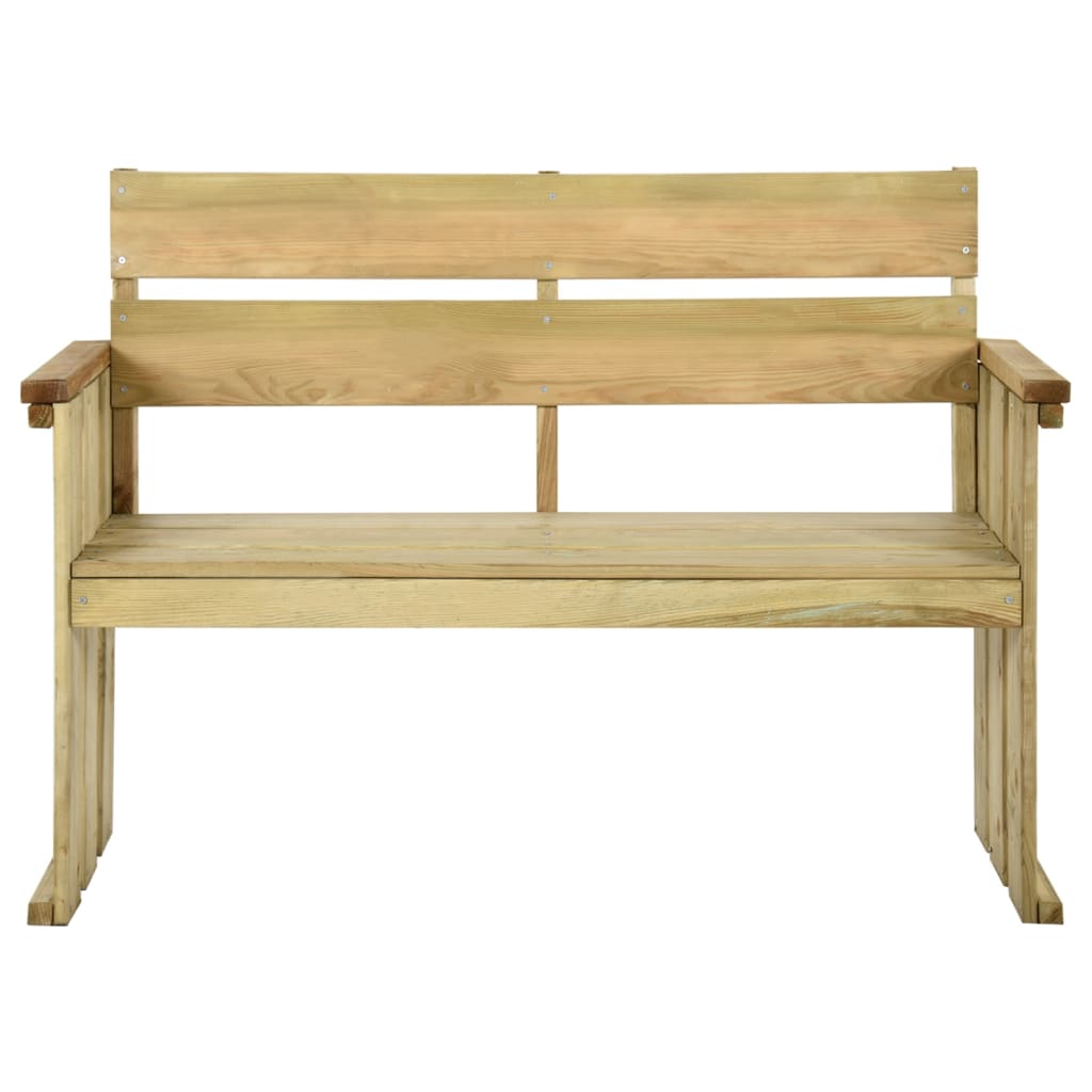 Garden Bench 121 cm Impregnated Pinewood