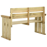 Garden Bench 121 cm Impregnated Pinewood