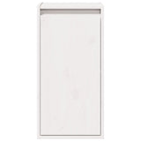 Wall Cabinet White 30x30x60 cm Solid Wood Pine