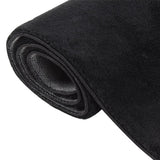 Washable Rug Soft Shaggy 160x230 cm Anti Slip Black