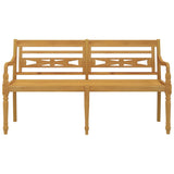 Batavia Bench 150 cm Solid Wood Teak