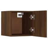 Wall Mounted TV Cabinet 2 pcs Brown Oak 30.5x30x30 cm