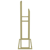 Freestanding Towel Rack Gold 48x24x78.5 cm Iron