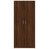 Wardrobe Brown Oak 80x50x180 cm Engineered Wood