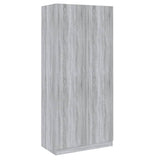 Wardrobe Grey Sonoma 90x50x200 cm Engineered Wood