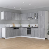 Hanging Cabinet Lyon Grey Sonoma 50x31x60 cm Engineered Wood