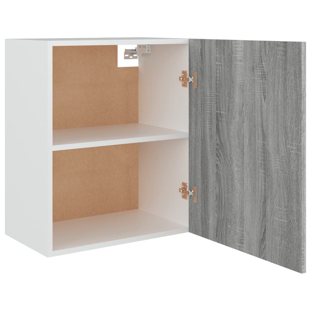 Hanging Cabinet Lyon Grey Sonoma 50x31x60 cm Engineered Wood