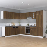 Hanging Cabinet Lyon Brown Oak 50x31x60 cm Engineered Wood