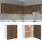 Hanging Cabinet Lyon Brown Oak 50x31x60 cm Engineered Wood