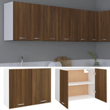 Hanging Cabinet Lyon Brown Oak 80x31x60 cm Engineered Wood