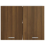 Hanging Cabinet Lyon Brown Oak 80x31x60 cm Engineered Wood