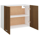 Hanging Cabinet Lyon Brown Oak 80x31x60 cm Engineered Wood