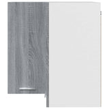 Hanging Corner Cabinet Lyon Grey Sonoma 57x57x60 cm Engineered Wood