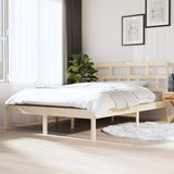 Bed Frame without Mattress Small Double Solid Wood