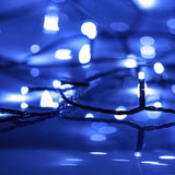 LED String with 150 LEDs Blue 15 m PVC